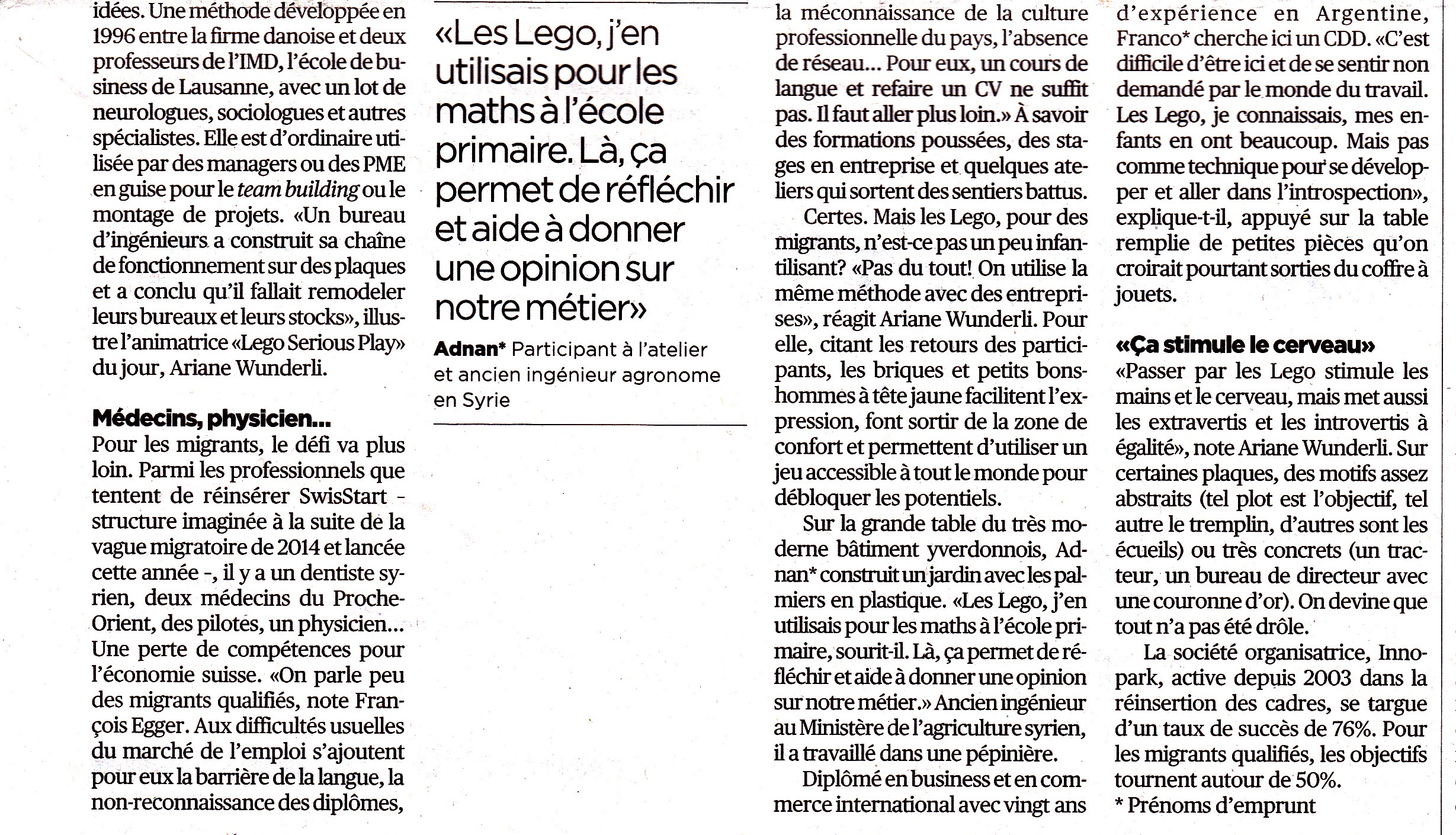 24 heures - LEGO SERIOUS PLAY - SERIEUSEMENT LUDIQUE - SWISSTART_0003